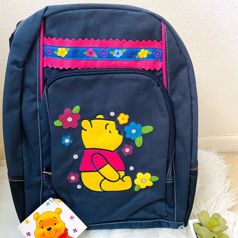 New Navy blue Winnie the Pooh backpack kids